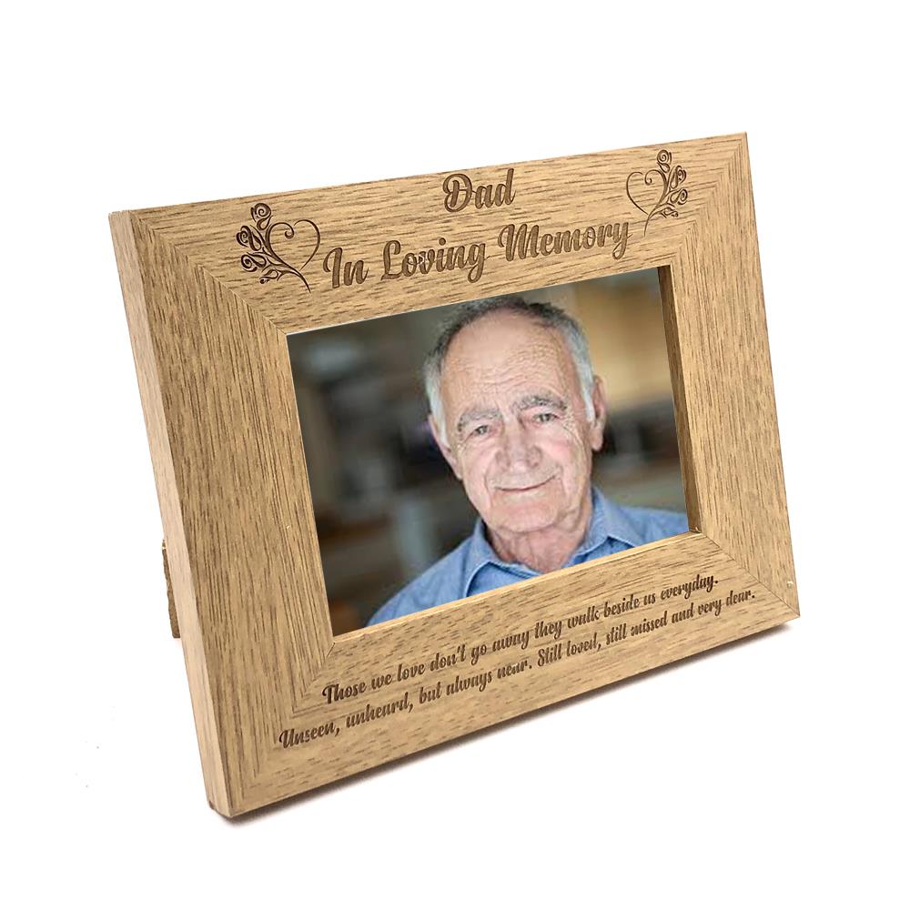 Dad Memorial Remembrance Photo Frame FW239 eBay