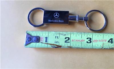 Mercedes Benz Stainless Steel Key Chain New W Separate