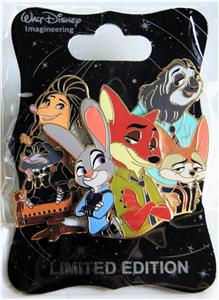 D23 expo ディズニーピン　ピンバッジ　WDI MOG スティッチ Disney WDI MOG D23 Expo 2024 Heroes vs Villains Mulan and