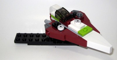 lego star wars 75006 ben kenobis jedi starfighter miniship new!