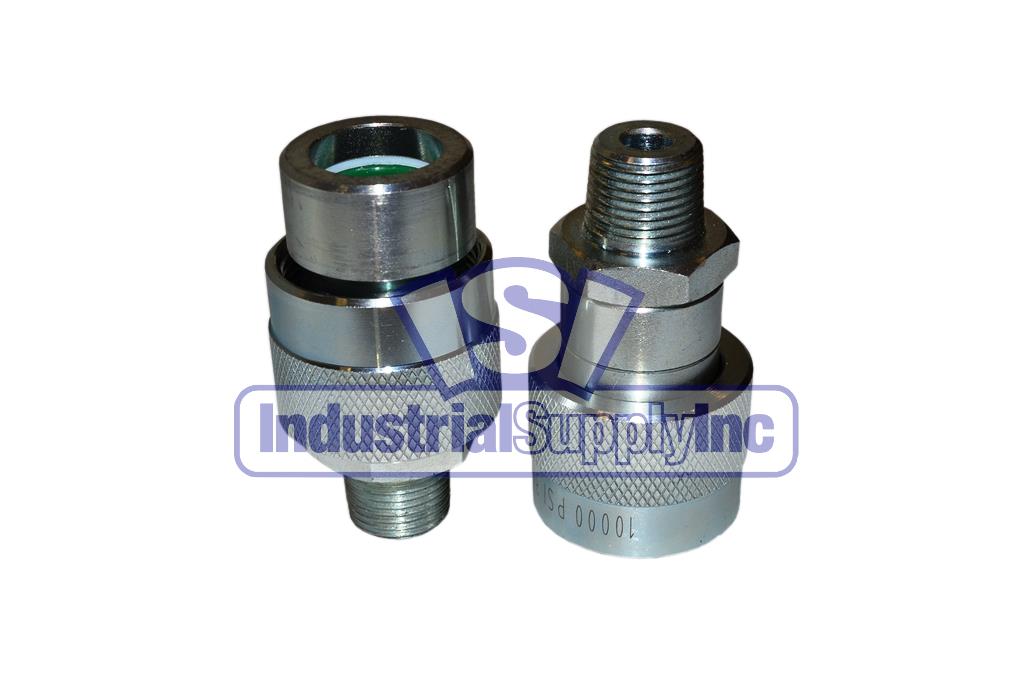 Quick Coupler Enerpac Interchange C 604 Style Female Coupler 3/8