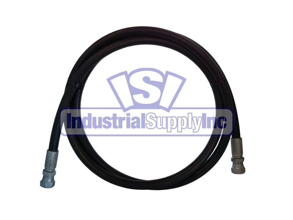 Supply store 1//4 x 36 100R2AT 2 Wire Hydraulic Hose Assembly w//Female JIC Hose Ends Quality Metal Fast