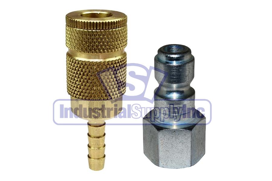 Female Coilhose Pneumatics 120 1//2-Inch Body Size 1//2-Inch NPT Coilflow Industrial Interchange Coupler