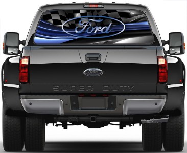 Ford rear window decals #7