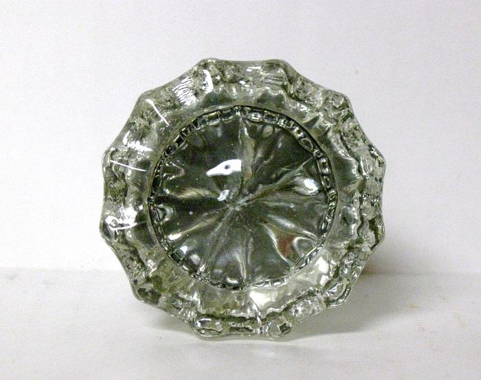 Beautiful 12 Side Point Glass Door Knob Vintage Very Nice 3 Ebay