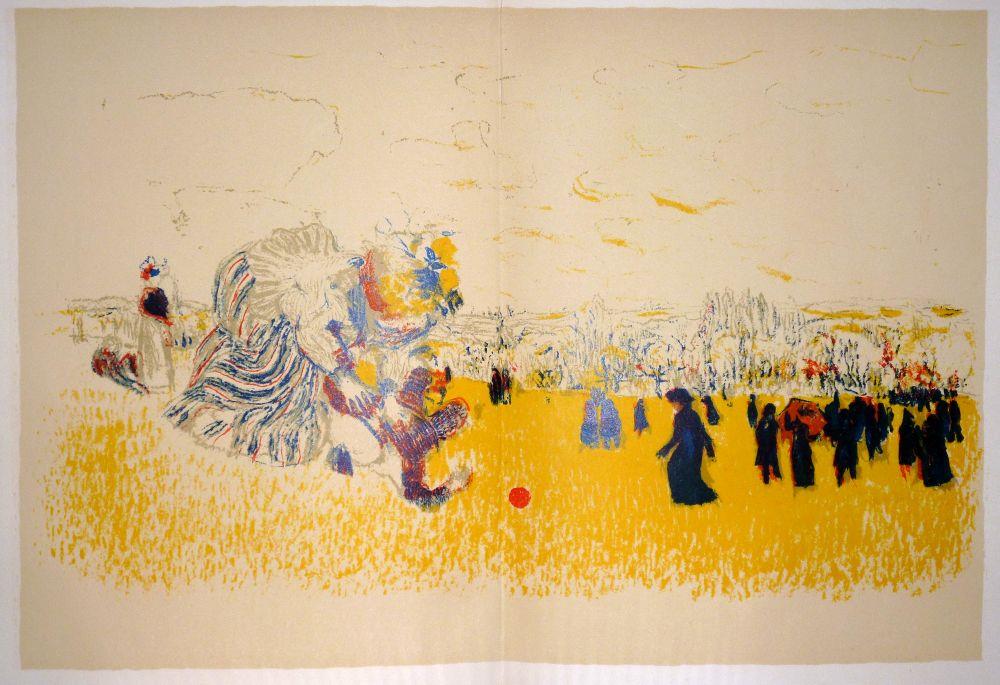 Jeux D Enfants By Edouard Vuillard Original 1948 Color