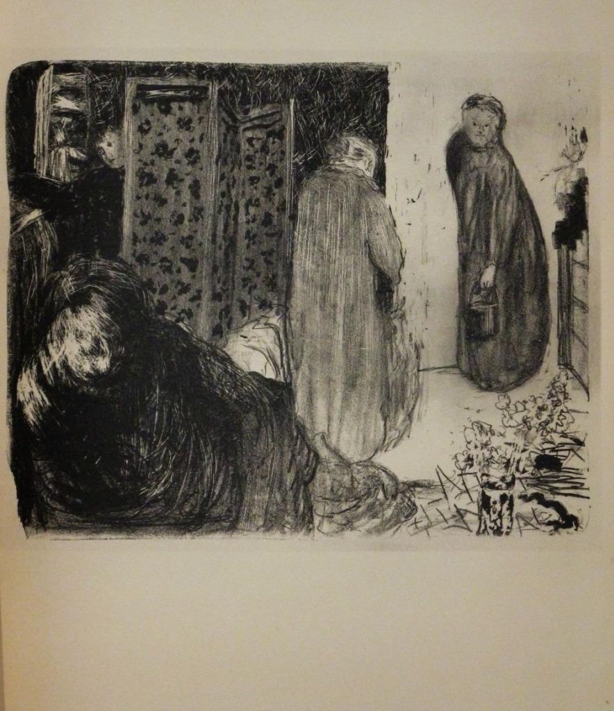 L Interieur Au Paravent By Edouard Vuillard Original 1948