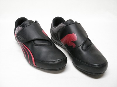NIB PUMA DRIFT CAT 3 CF SF FERRARI~BLACK~RED~MENS~SHOES 10
