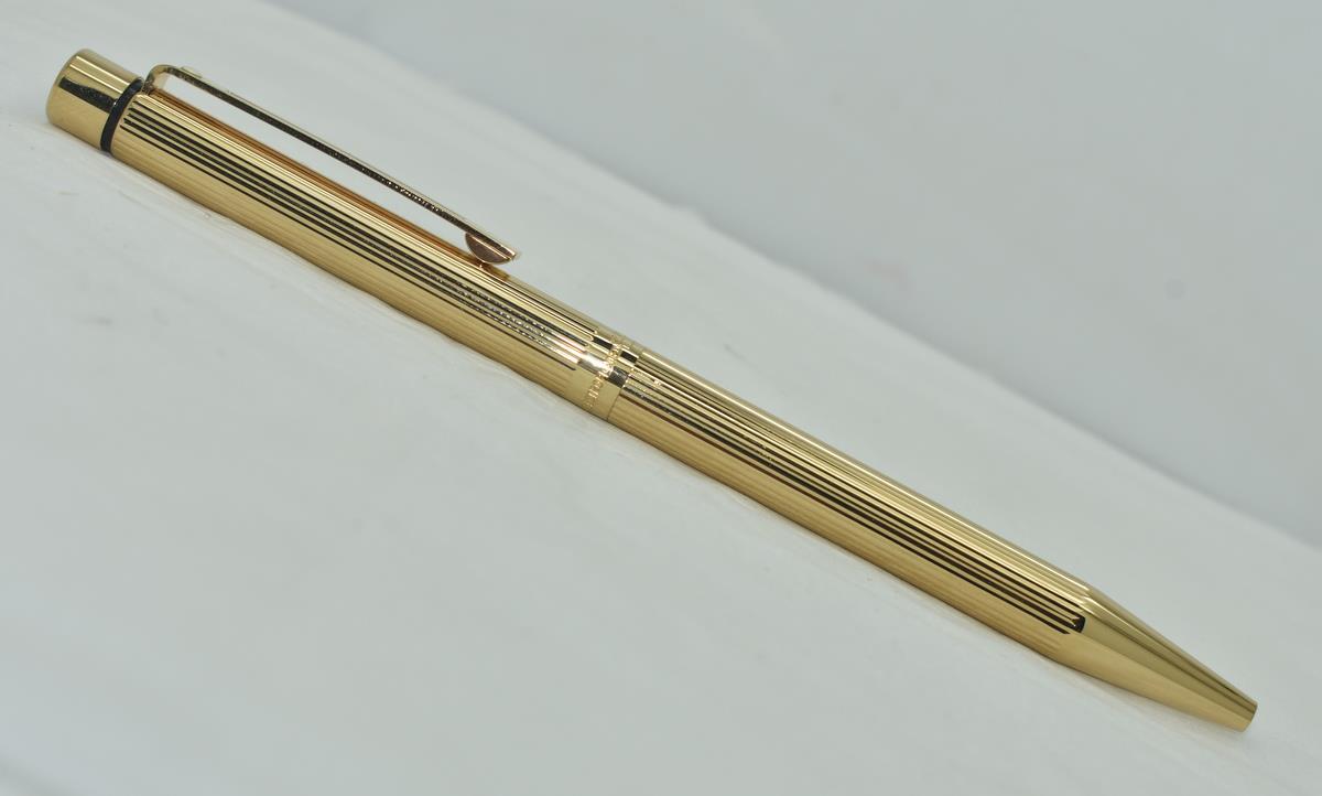 Sheaffer gold electroplated fountain pen