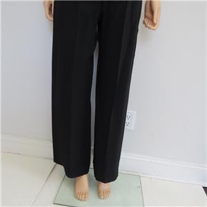 Chloe Black Pants w/Attached Front Tie Belt Size 42 | eBay