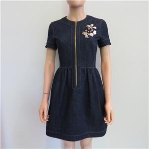 f and f denim dress