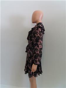 Zimmermann★素敵！Black/Multi 'Fleeting Flounce' Mini Dress Zimmermann☆素敵！Black/Multi 'Fleeting Flounce' Mini Dress