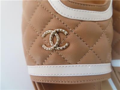 CHANEL シャネル パンプス エンジ系xベージュ 4100125F0112 CHANEL - CHANEL 美品バイカラーパンプス ベージュ×黒 ウェッジ