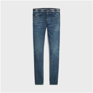 【スリムに可愛さを♪】CELINE Francoise jeans Dark Union wash Women's Bootcut jeans in dark union wash denim | CELINE | 24S