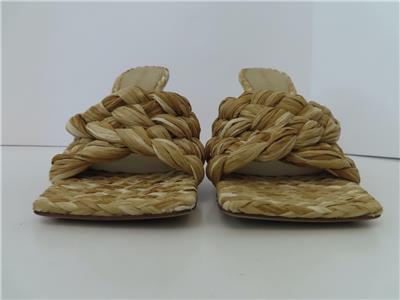 サンダル・ミュール BOTTEGA VENETA LIDO RAFFIA SLIDE SANDALS Bottega Veneta Lido Raffia Slide Sandals (BOTTEGA VENETA