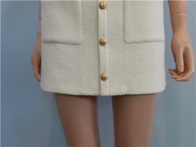 CELINE★素敵!Craie Tweed Trapeze Mini Skirt NWT CELINE Craie Tweed Trapeze Mini Skirt F 34/US 2 $1,500
