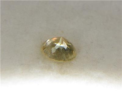 Scheelite Jaune Taille Exceptionnelle 5.40 Ct - Coupe émeraude - Chine - Extrêmement Rare