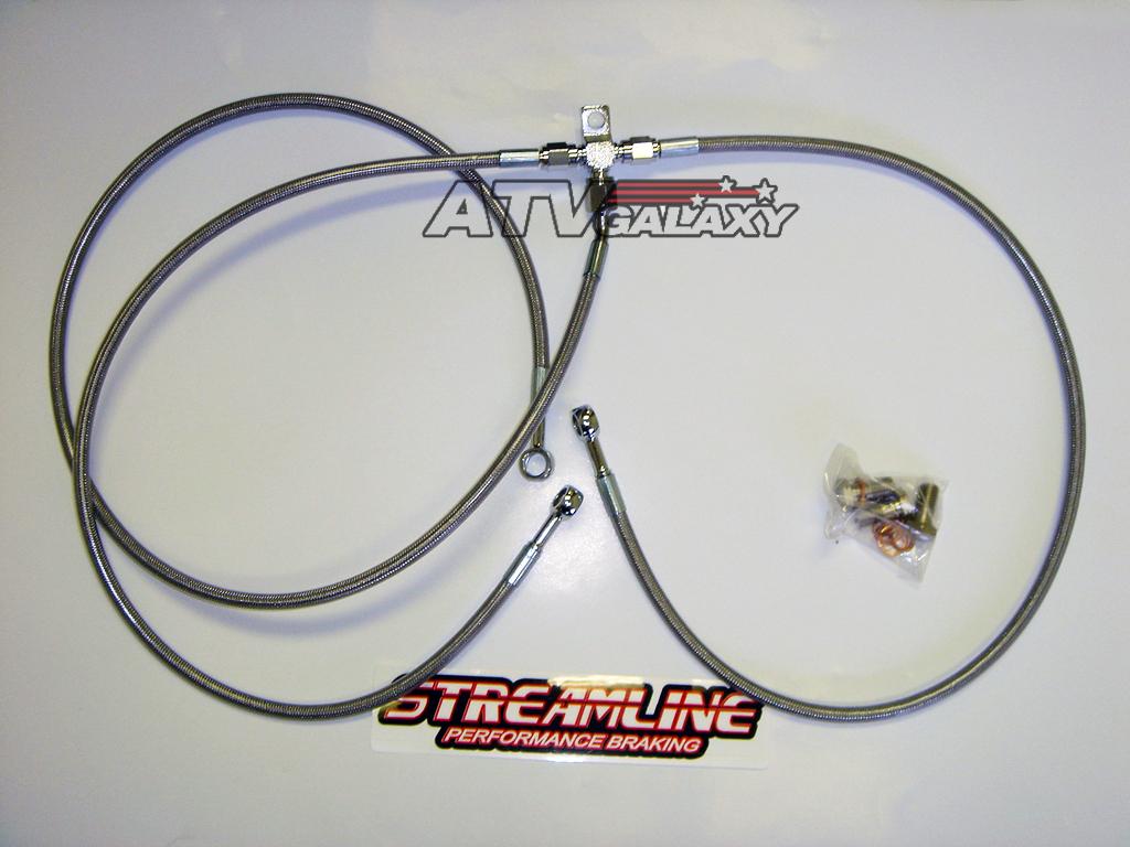 2002 02 YAMAHA RAPTOR 660 REAR BRAKE LINE