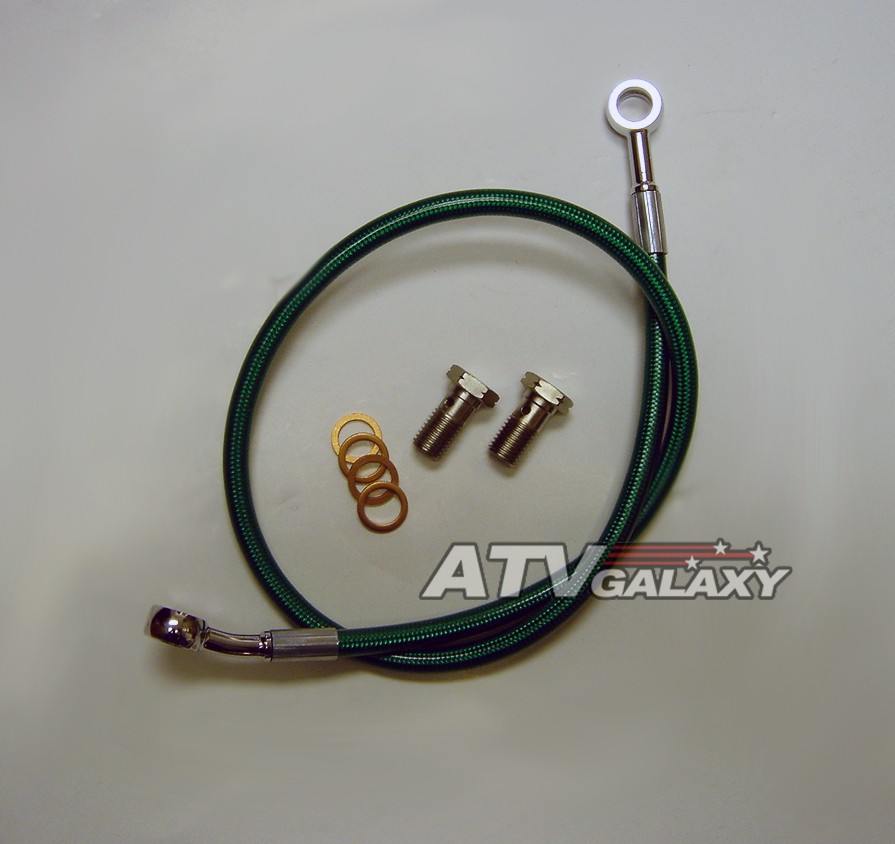 STREAMLINE REAR BRAKE LINES LINE KIT ATC BLACK HONDA ATC250R ATC 250R 85 86