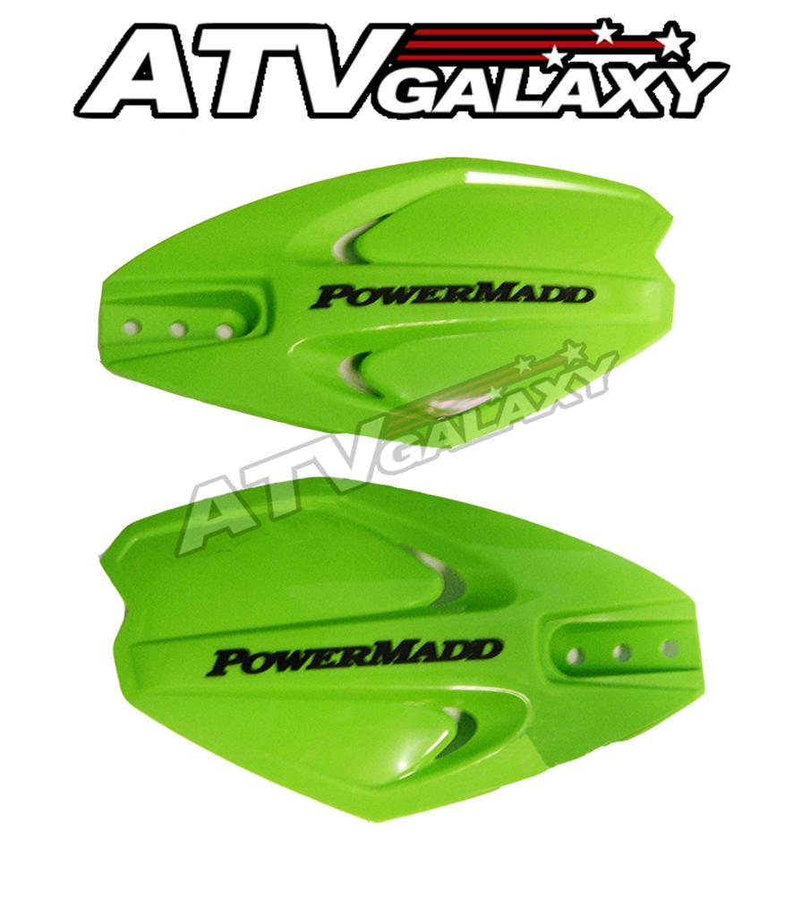 Powermadd 34283 Powermadd Power X Series Handguards Green//no Mount