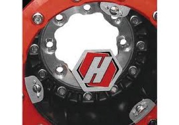 HiPer Wheels 8/" Mudplugs Mud Plugs Plugs Mudplug Clear Tech 3 CF1 Rear