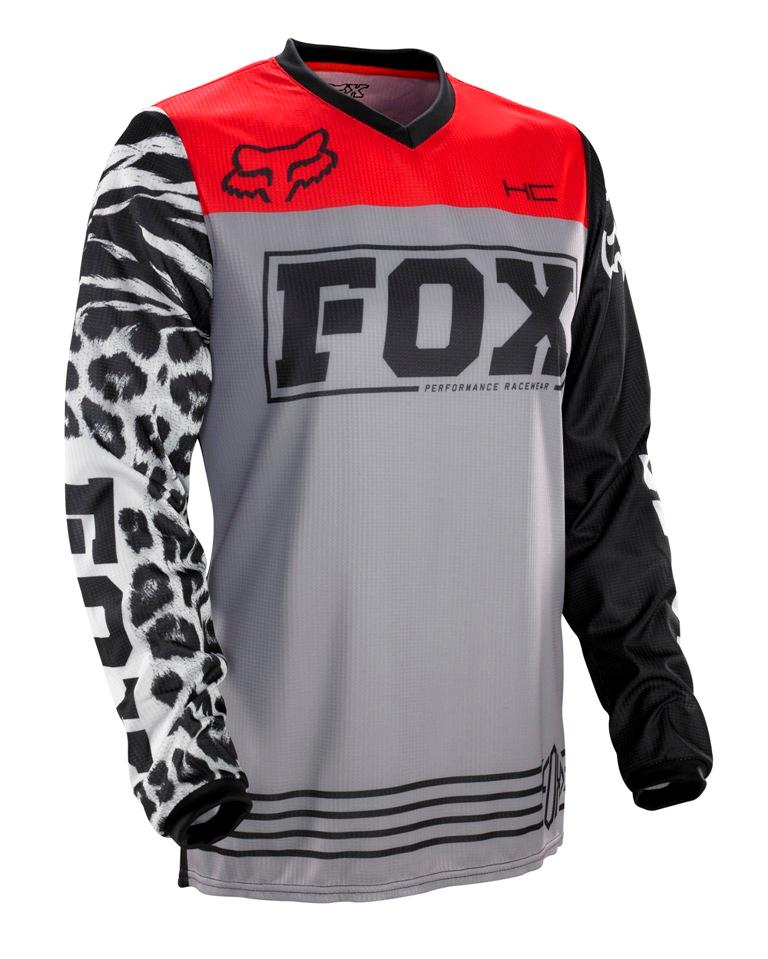 2014 Fox Racing Womens HC 180 Jersey BLACK/RED Fox Riders Motocross ...