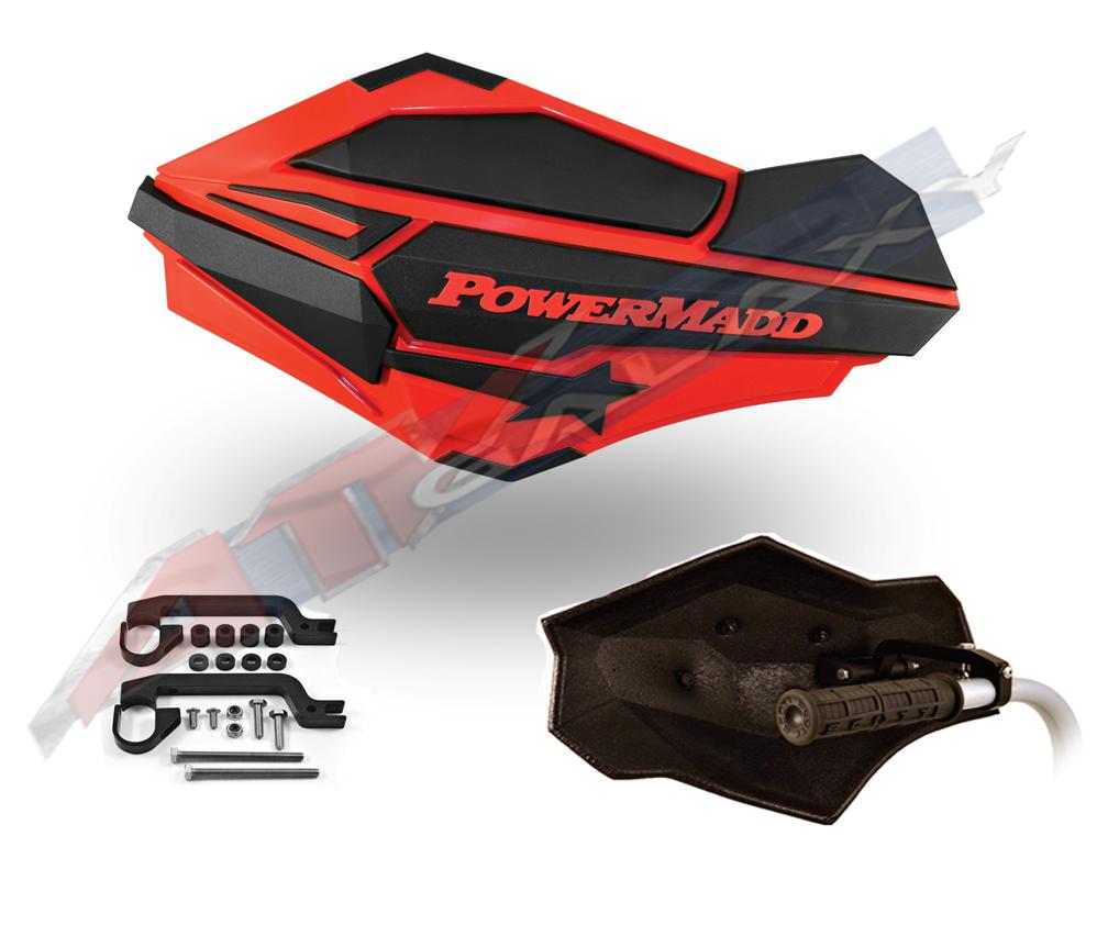 PowerMadd SENTINEL Handguard Guards KIT Blue//Black Polaris Predator 500 34404