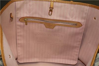 Louis Vuitton Neverfull GM Damier Azure Canvas Tote Bag N41604 Retail $1,470 | eBay