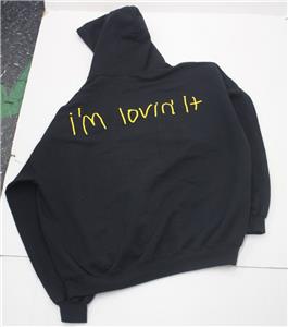 travis scott x mcdonald's billions served hoodie washed black