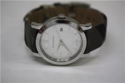 Burberry Round 3-Hand Date Ladies Watch Model: BU1387