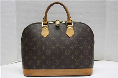 LOUIS VUITTON Alma PM Handbag M53151 Monogram Canvas Leather Bag $1500 680168936030 | eBay
