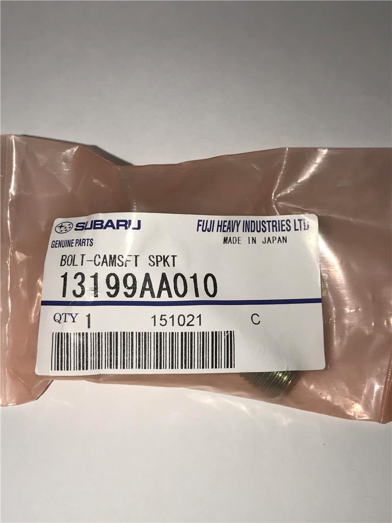 Genuine OEM Subaru 13199AA010 Cam Sprocket Bolt WRX STI Cam Gear Bolt