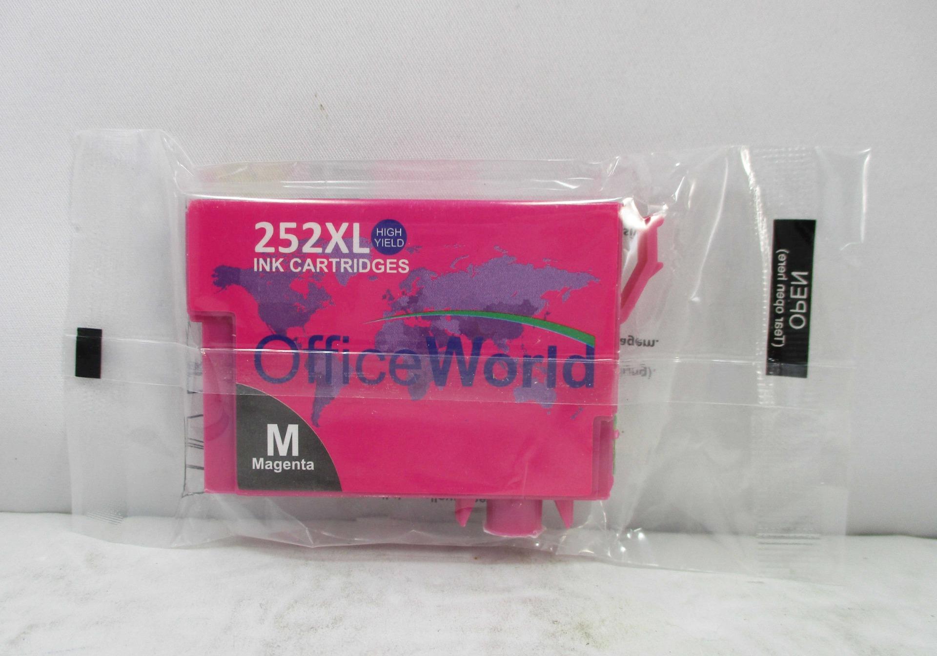 Cartuchos de tinta de repuesto Office World 252XL para Epson WorkForce 7210 7710 7720 - Imagen 11 de 12