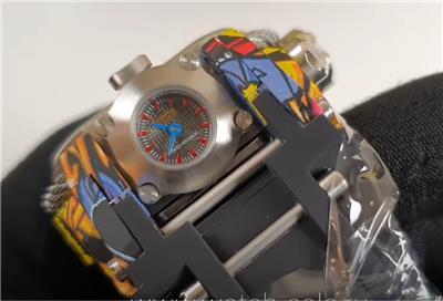 Invicta Reserve Bolt Zeus Magnum Graffiti Black Dial Swiss Mvt