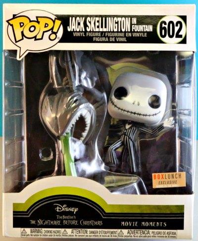 jack skellington in fountain