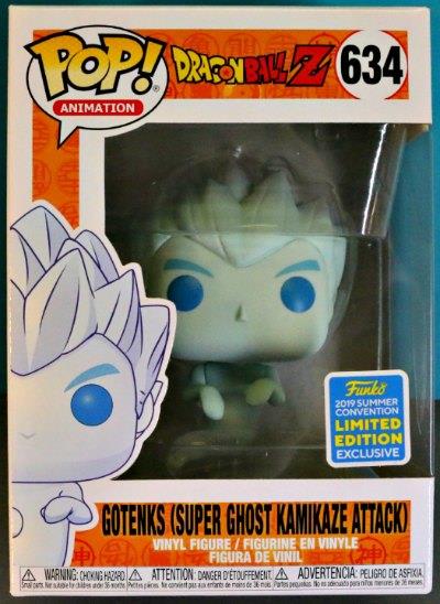 Gotenks Super Ghost Kamikaze Attack 634 Dragon Ball Z Funko Pop