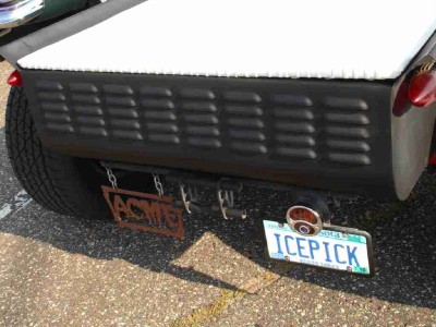 1932 Ford louvered deck lid