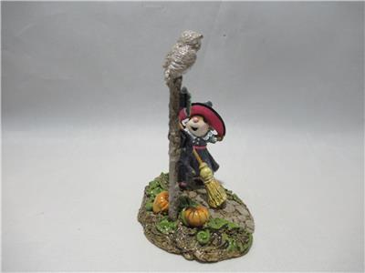 Wee Forest Folk Which Way Witch Retired Halloween WFF - Wonderful