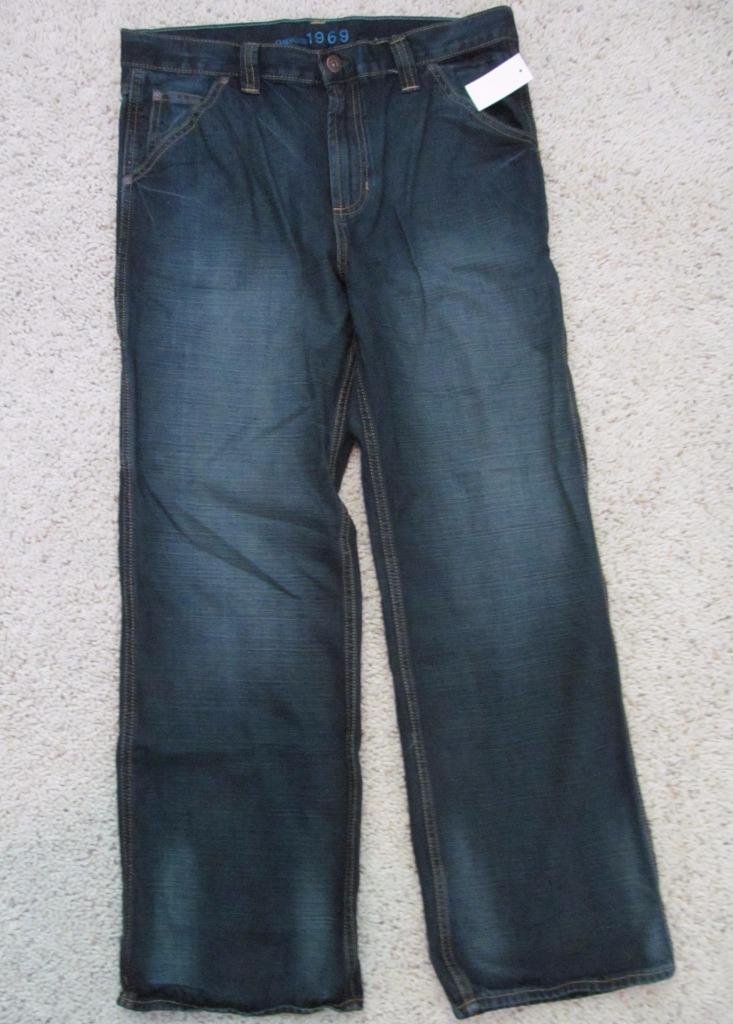 NWT 14 Regular Gap Kids 1969 Loose Dark or Basic Carpenter Jeans Retail 6 avail - Picture 7 of 7