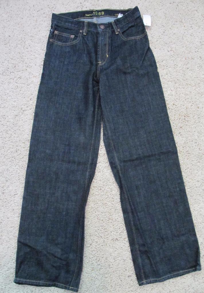 NWT 14 Regular Gap Kids 1969 Loose Dark or Basic Carpenter Jeans Retail 6 avail - Picture 6 of 7
