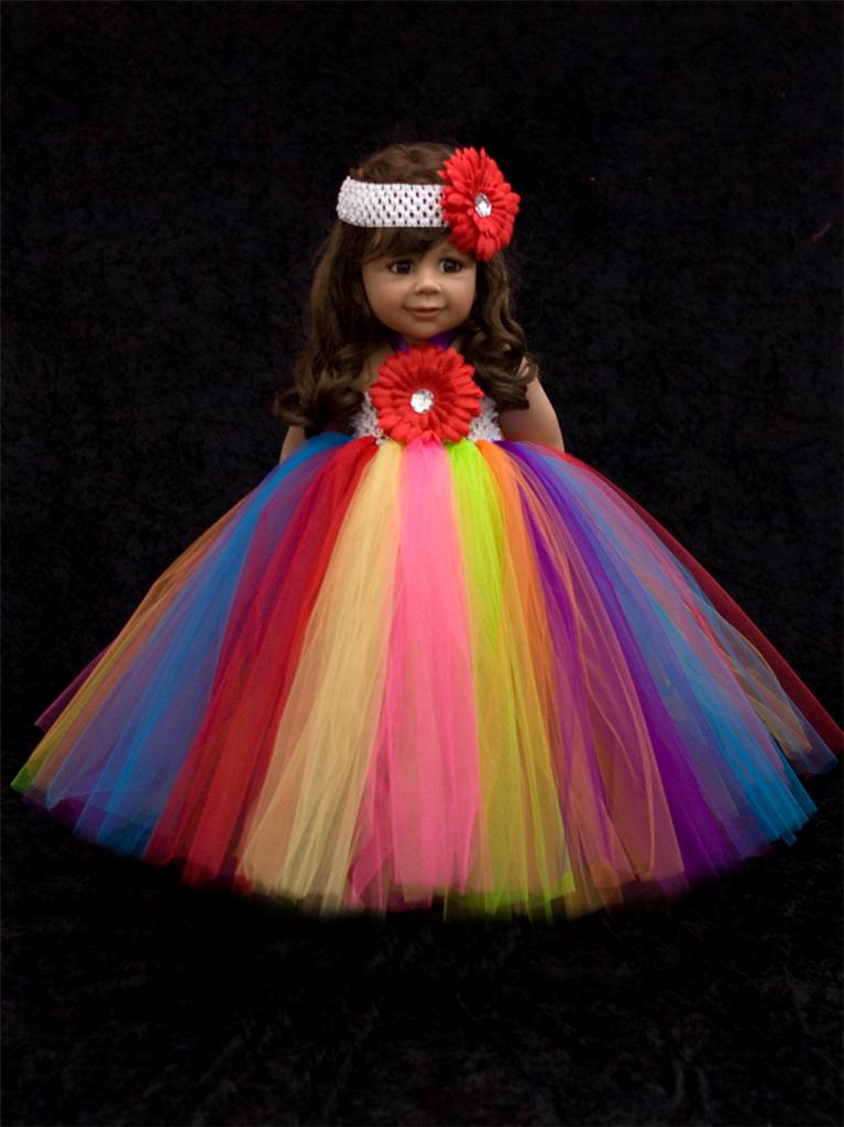 BABY TODDLER TUTU DRESS SKIRT FULL POOFY FLOWER GIRL FAIRY AGE NEWBORN ...