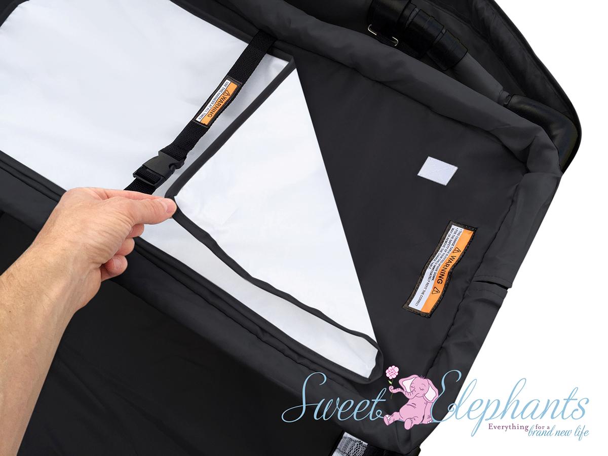 NEW SAFE 7 In 1 BABY PORTABLE TRAVEL COT PLAYPEN PORTACOT