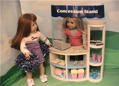 american girl doll concession stand