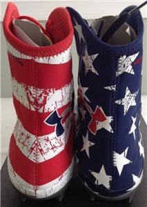 stars and stripes football cleats
