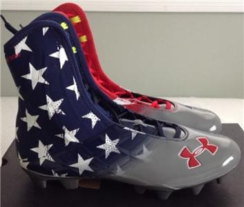 size 7 under armour football cleats