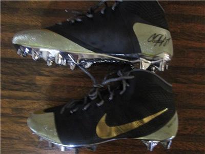 Us Naval Academy Rivalry Game Nike Id Cj3 Elite Td Football Cleats 16 Black Gold Ebay