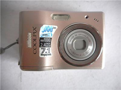 Nikon Coolpix L14 Digital Camera with Tripod - 7.1 Mega Pixels | eBay