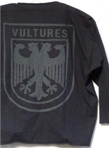 Mens Kanye West Yeezy Vultures Long Sleeve Black Sweatshirt