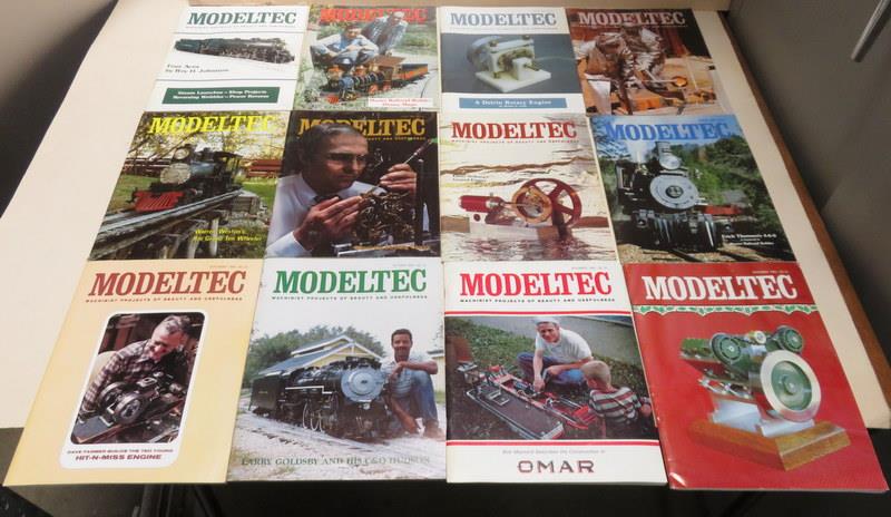 Modeltec Magazine Complete Year - 12 Issues - U CHOOSE - 1985-1999 - Picture 2 of 11