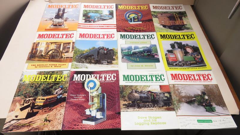 Modeltec Magazine Complete Year - 12 Issues - U CHOOSE - 1985-1999 - Picture 3 of 11